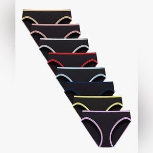 Finihen Girls Cotton Bikini Panties For Teens Hipster Underwear Comfortable S 10